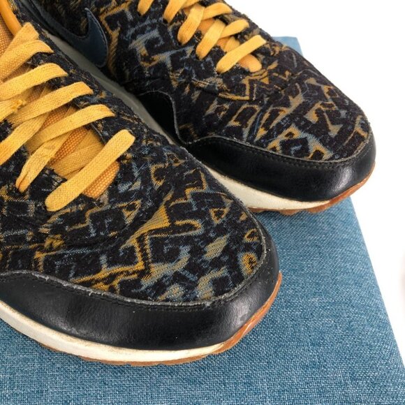 Nike Air Max 1  Curtains Pack Navy Leopard Women's Sneakers size 8 - Picture 14 of 16